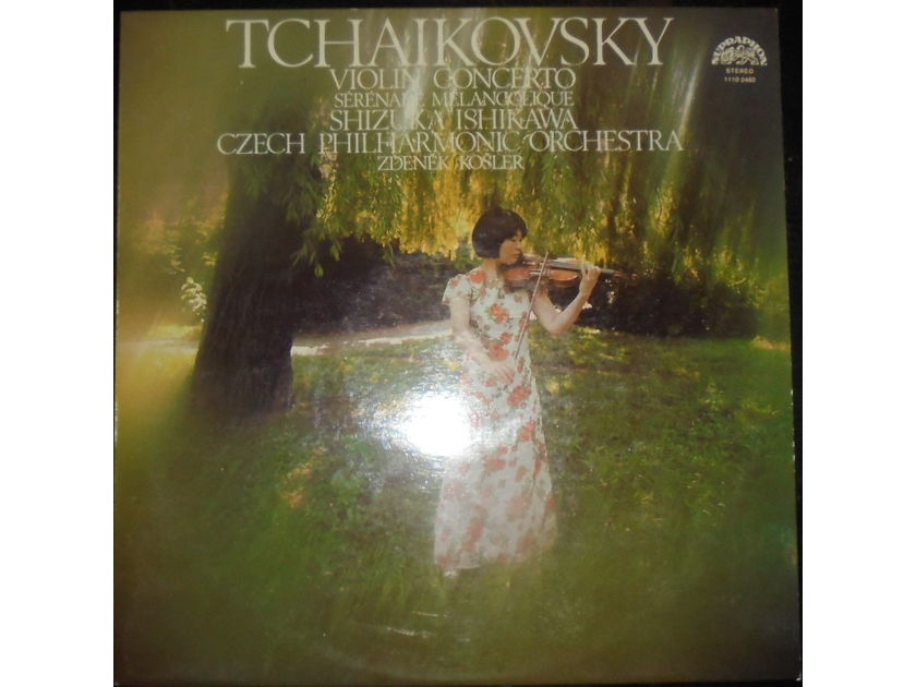 TCHAIKOVSKY Violin Concerto Op.35 /SerenadeMelancolique Op.26 SHIZUKA ISHIKAWA/CZECH PHILARMONIC ORCHESTRA