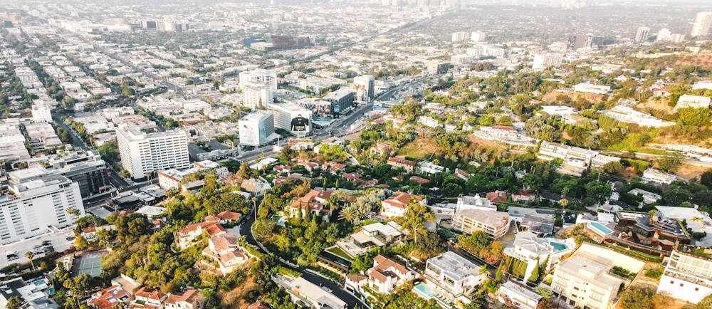 West hollywood from Hollywood Hills