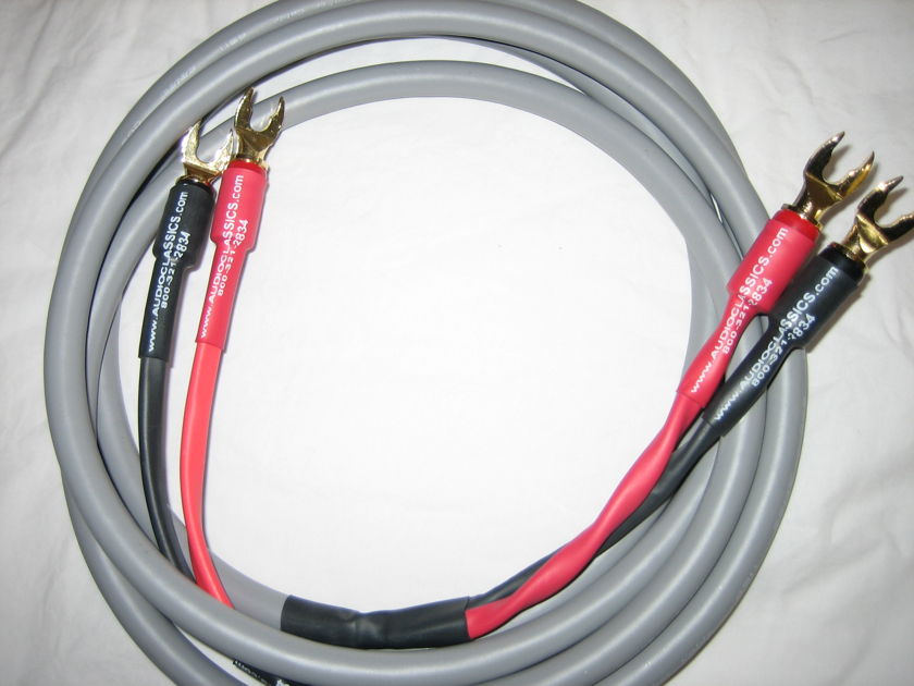 Canare 4S11 and 4S8 2.75m (9ft) each Speaker Cables