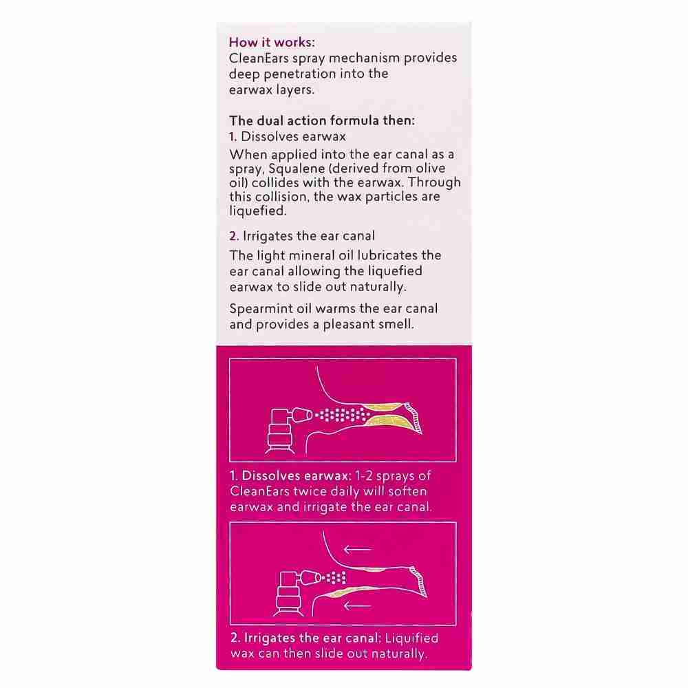Biorevive Cleanears  Earwax Removal Spray 30Ml - Image 3