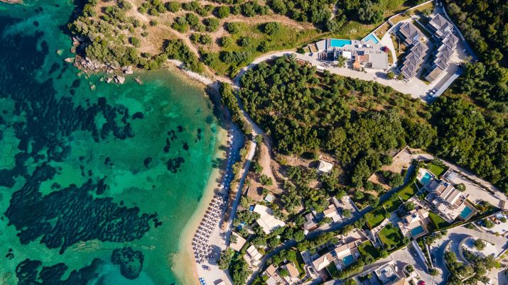 Syvota is renowned for its crystal-clear turquoise waters that are perfect for swimming and snorkeling