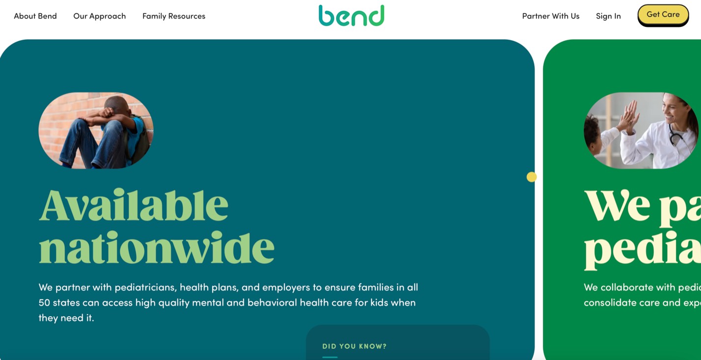 Bend Health product / service
