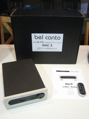 Bel Canto DAC3 Stereophile Class A