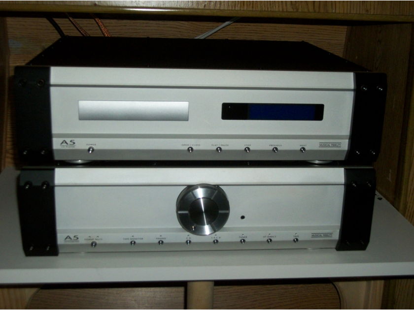 Musical Fidelity A5 CD Player and A5 Integrated Amp