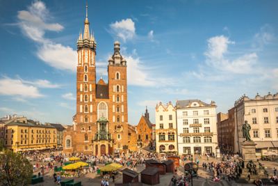 Выездная экскурсия из Варшавы в Краков. Королевский Краков + обед + Еврейский квартал Казимеж