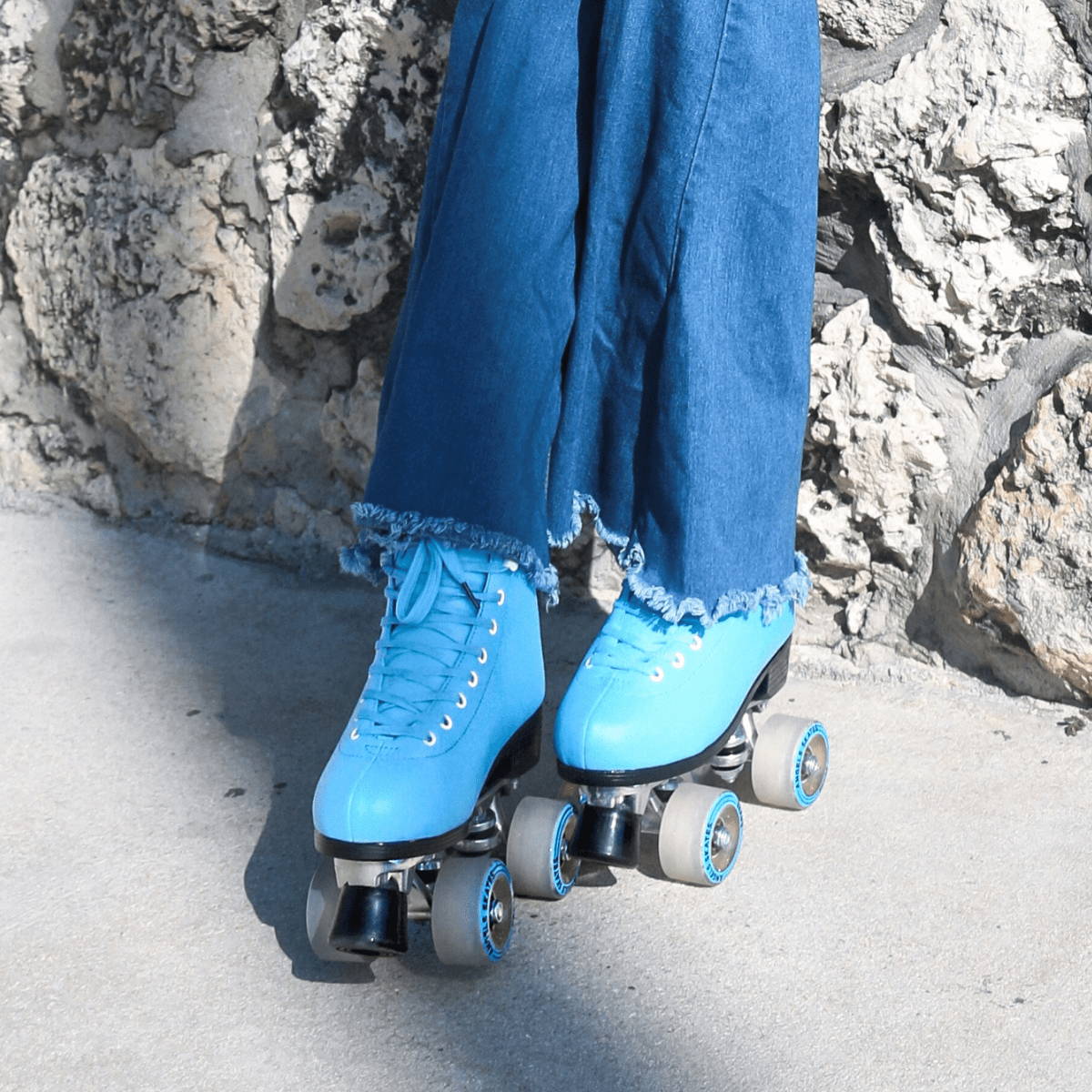 Sky Blue Roller Skates – Angel's Skates