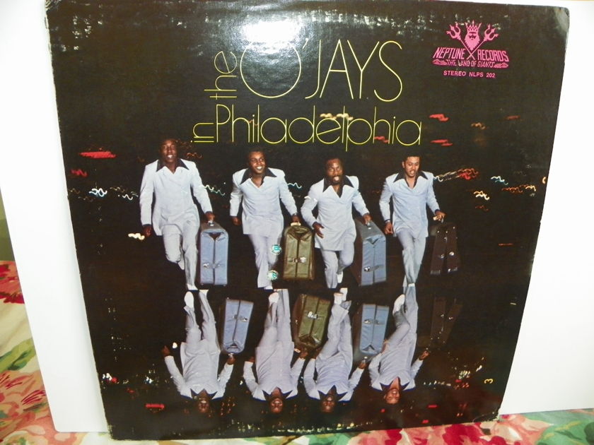 THE O'JAYS - IN PHILADELPHIA 1ST EDITION-Pressing is NM