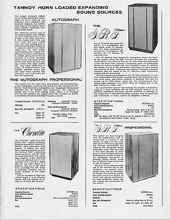 Tannoy Brochure