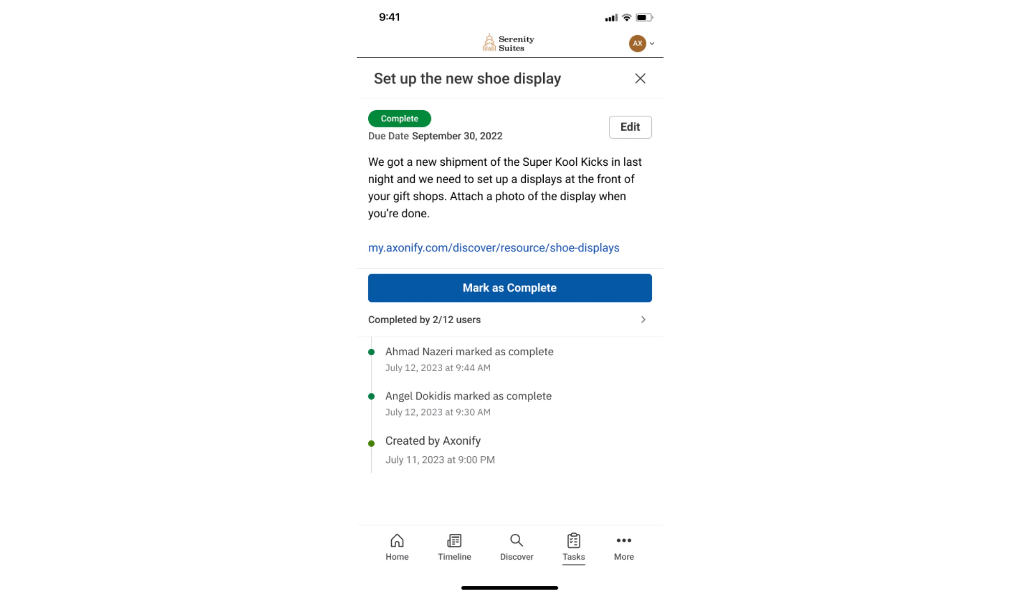 Screenshot image