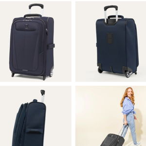 Maxlite® 5 22" Carry-On Rollaboard Midnight Blue