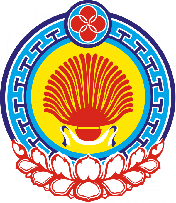 Векторный герб Республики Калмыкия