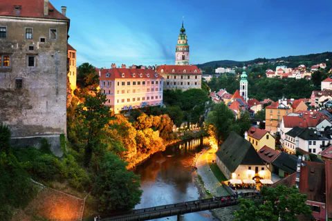 UNESCO Cesky Krumlov from Prague with Guided Tour and Transfer