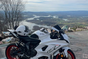 2023 YAMAHA YZF-R7 motorcycle for rent near Dawsonville, GA