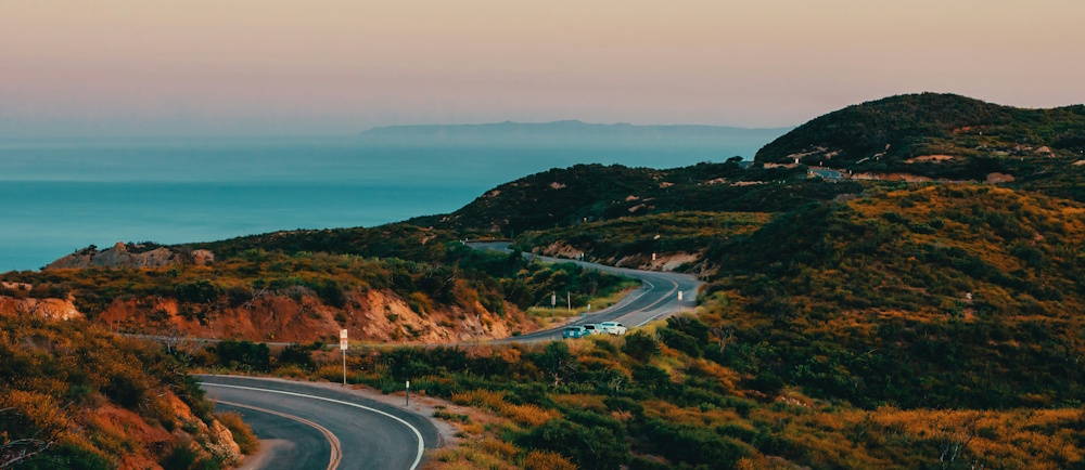 Tom Briskey photo on Unsplash of Malibua stretch of the PCH