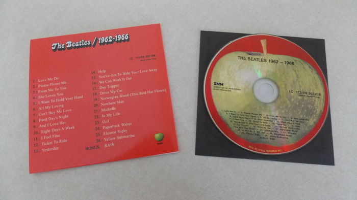 BEATLES AUDIOPHILE - BEATLES 1962 - 1966 MINI LP CD SET...