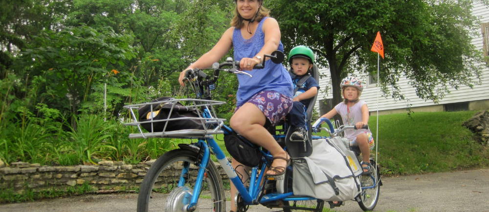 Riese and Muller electric cargo bike