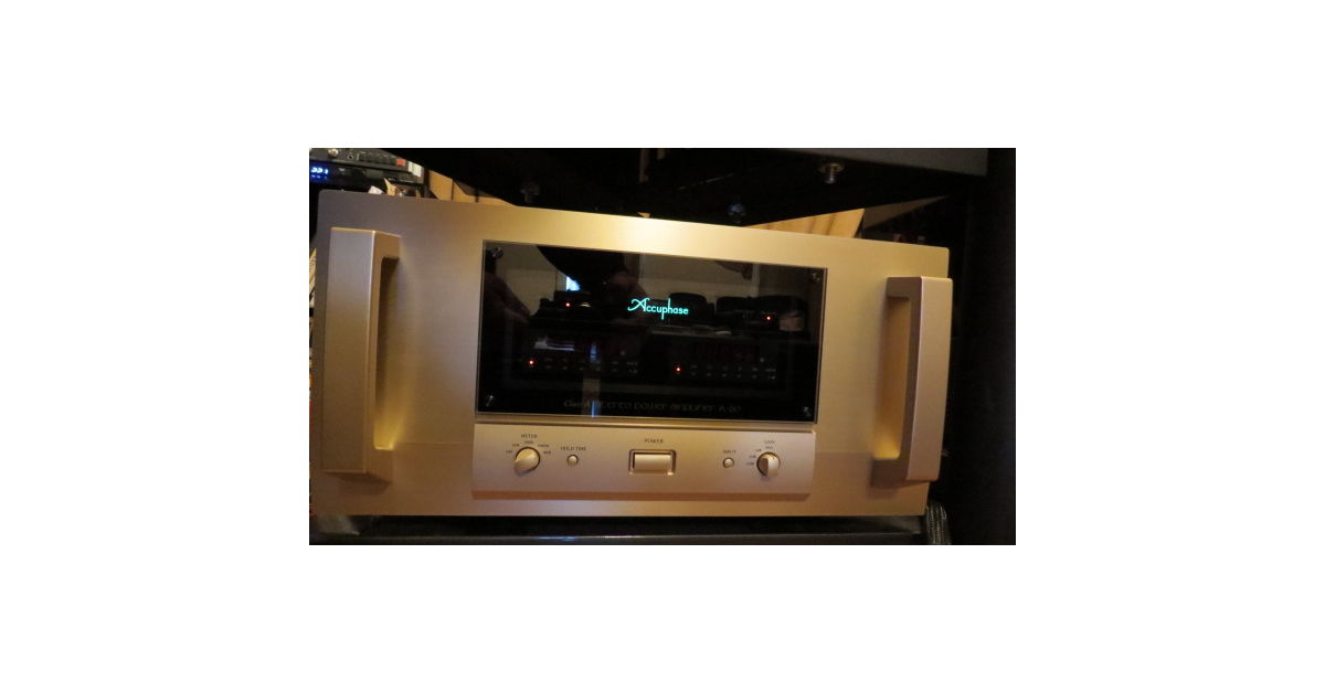 Accuphase A-60 STEREO POWER AMPLIFIER Class A For Sale | Audiogon