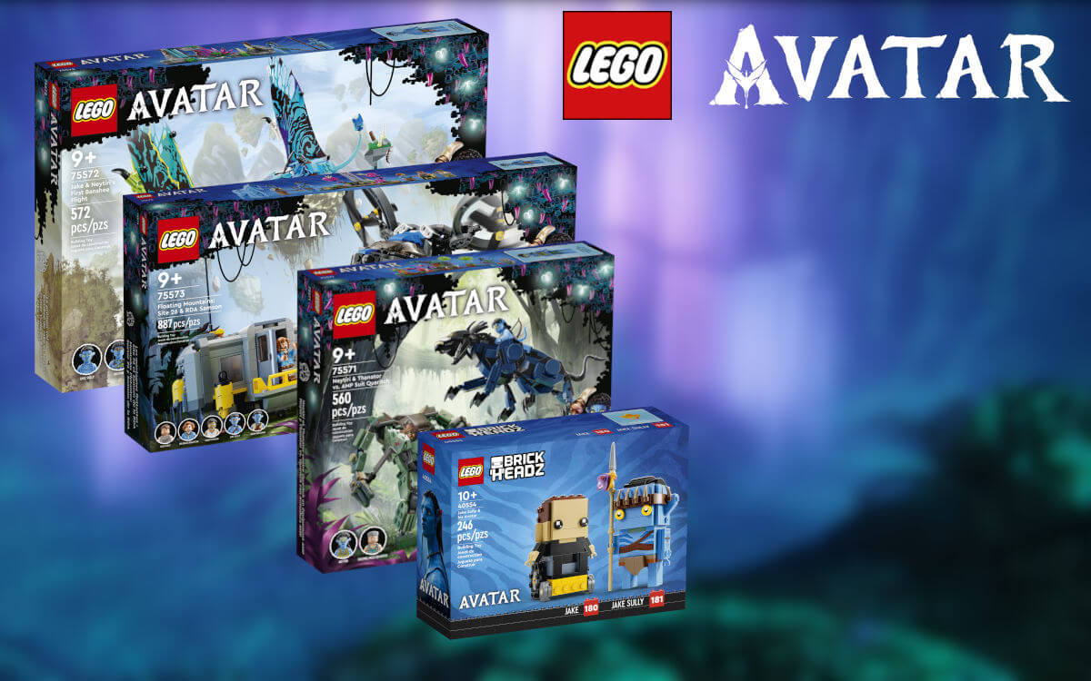 Four upcoming LEGO Avatar sets