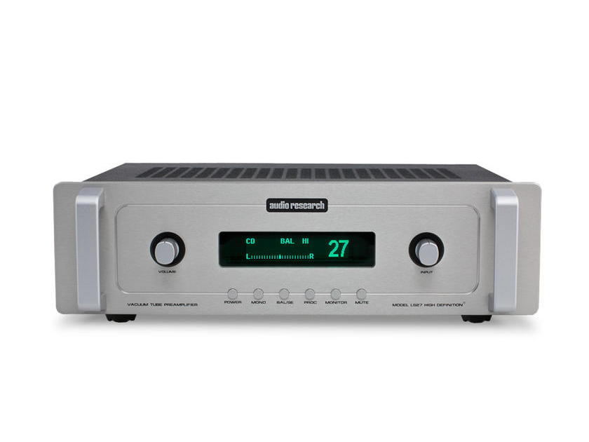 Audio Research LS-27 Linestage, Silver finish. New in box, 3 year factory warranty.