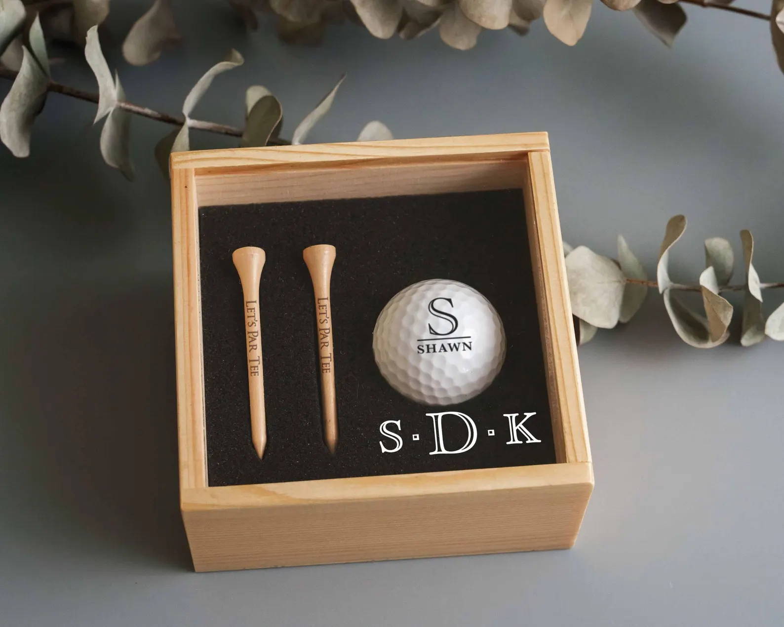 Bolas de golf grabadas 001
