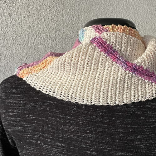 Crocheted scarf Ilse