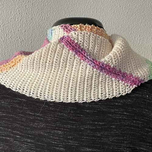 Crocheted scarf Ilse