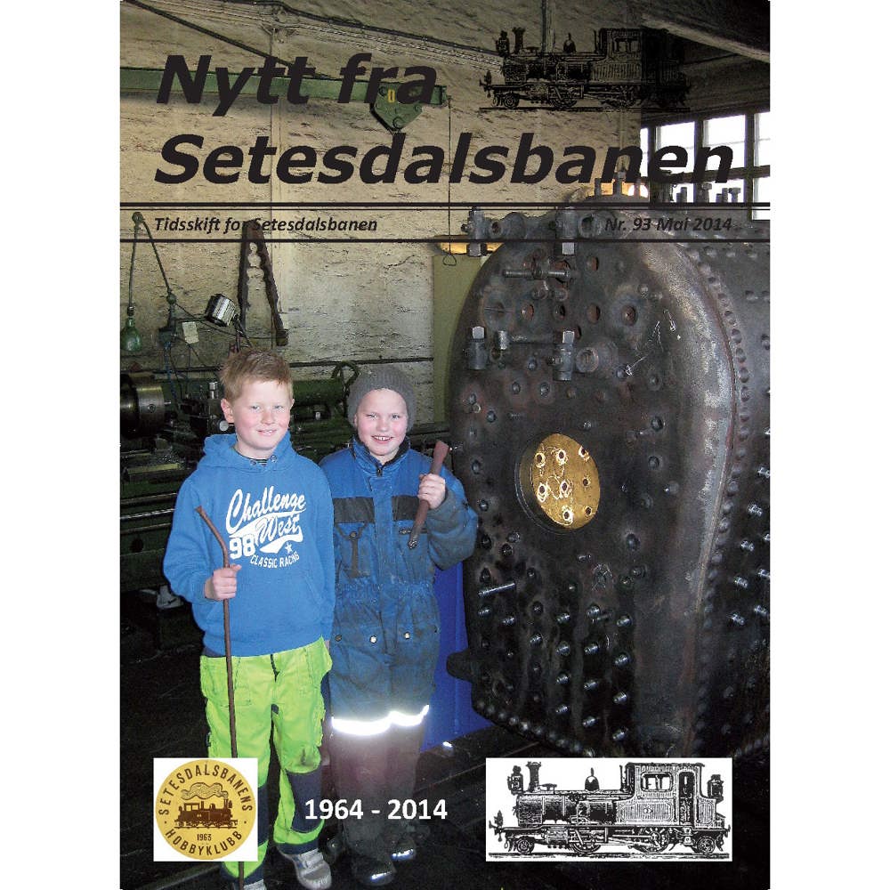 Nytt fra Setesdalsbanen (NfS) - 93 - Mai 2014