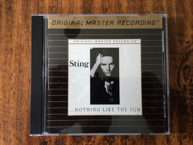 STING - "Nothing Like The Sun" - MFSL GOLD CD - Mobile ...