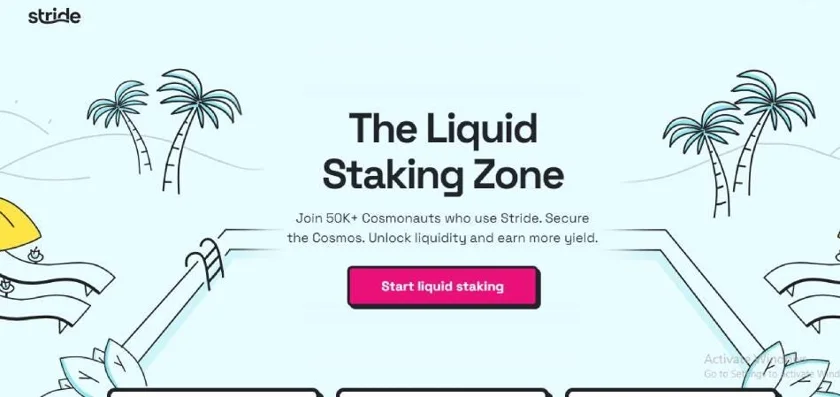 Stride Liquid Staking