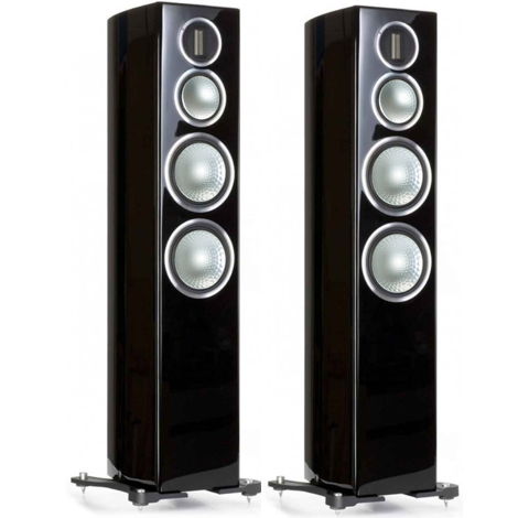 Monitor Audio Gold 200 Speakers (Piano Black Lacquer) -...