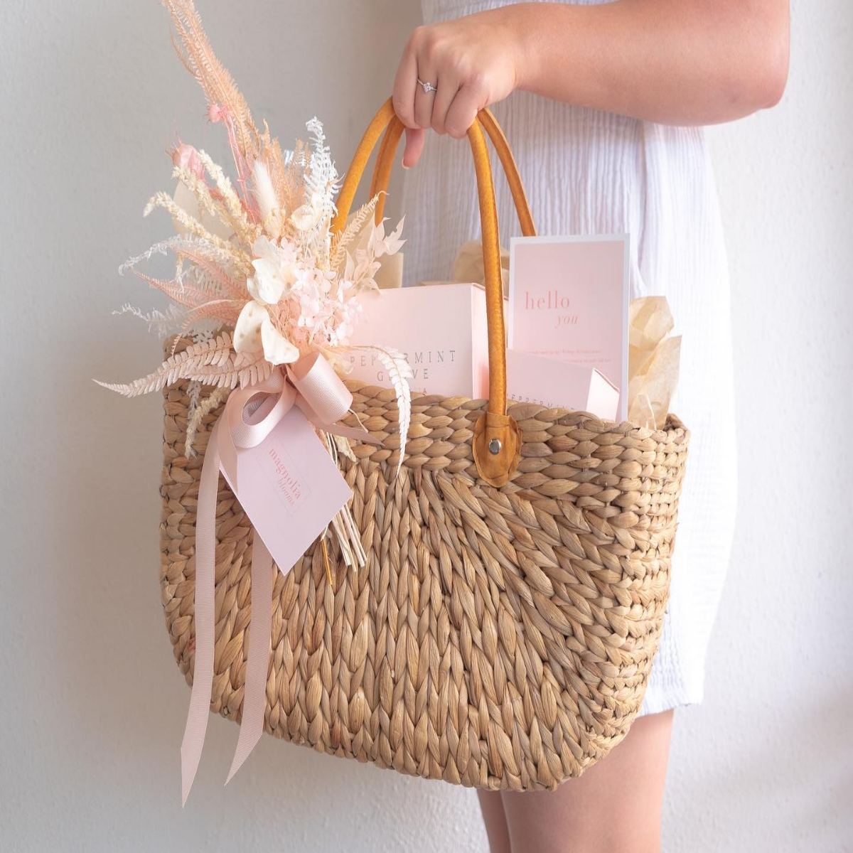 Grateful Basket – Preserved Blooms