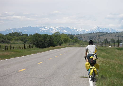 Chis riding across America