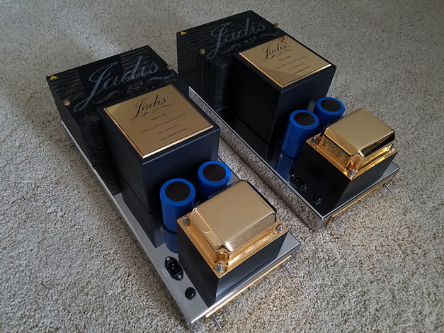 Jadis JA-80 25th Anniversary Gold Monoblock Amplifiers