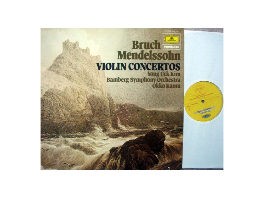 DG / Bruch,Mendelssohn Violin Concertos, - KIM/KAMU/BSO, MINT!