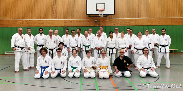 Karate Lehrgang mit Jochen Xenos (6. Dan), in Neuss