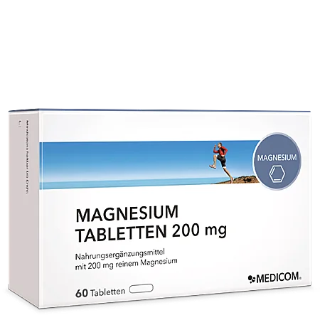 Magnésium 200 mg en Comprimés