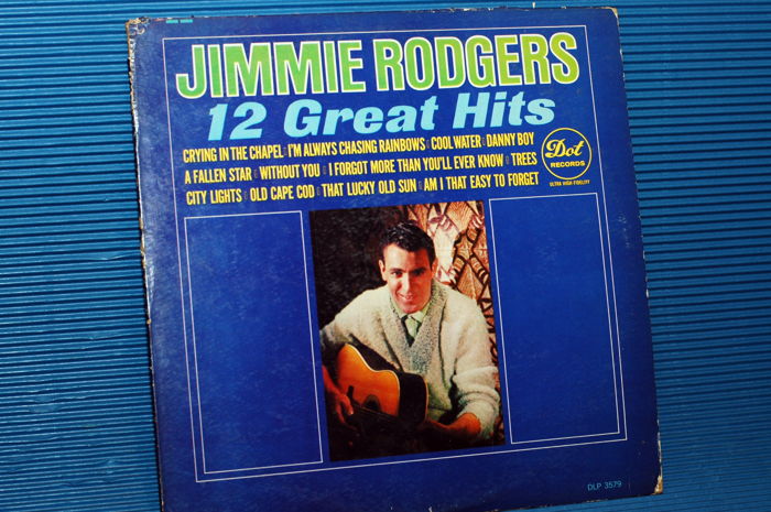 JIMMIE RODGERS   - "12 Great Hits" -  Dot Records 1964