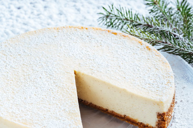 Eggnog Cheesecake