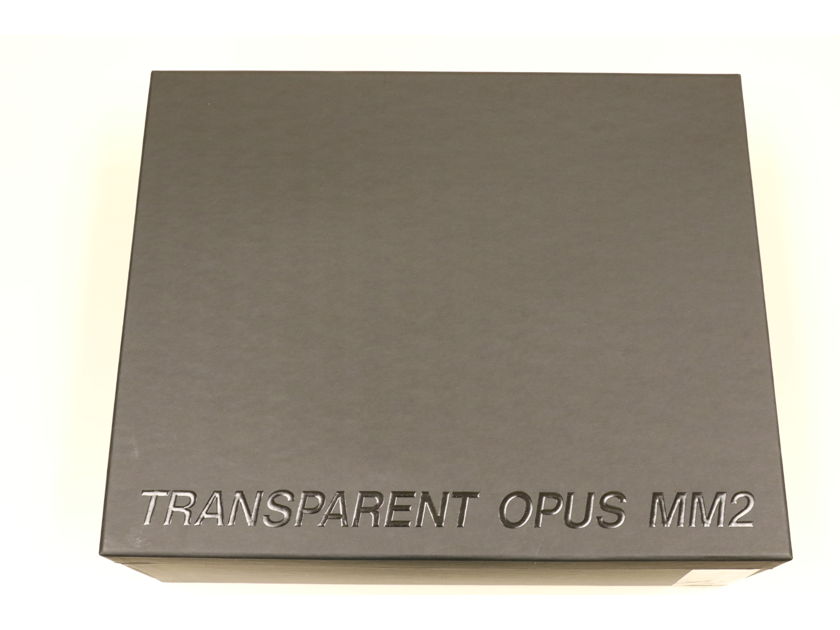 Transparent Audio Opus MM2 30' Balanced Interconnect