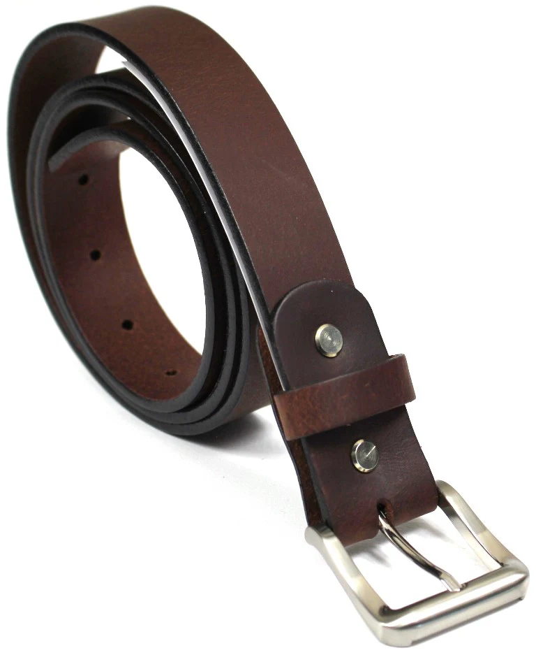 Genuine Full Grain Leather Men’s Belts. Style: 45008 - Image 5