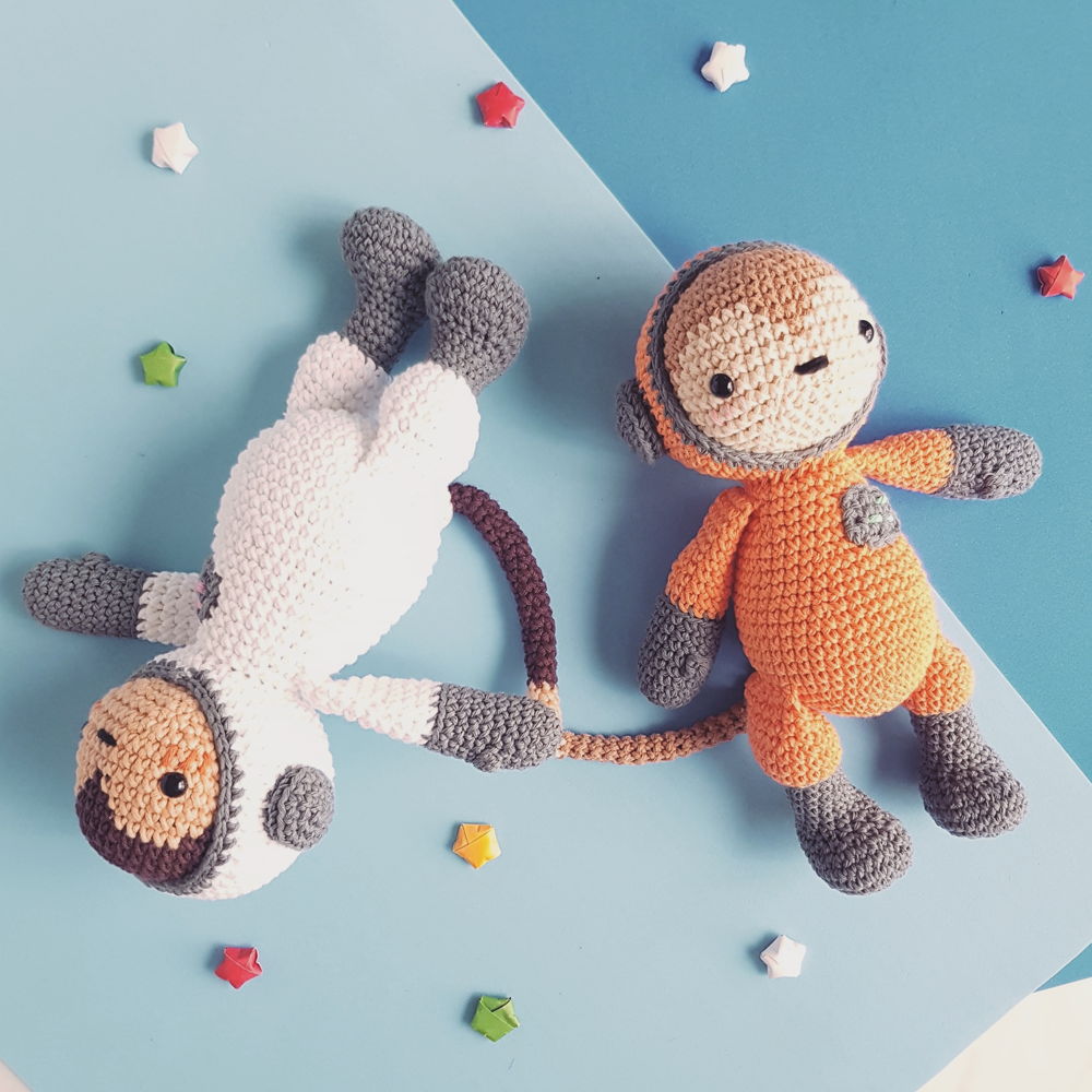 Cleo, the astronaut monkey