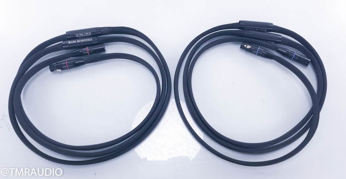 Klee Acoustics TruBalance XLR Cables 2.8m Pair Balanced...