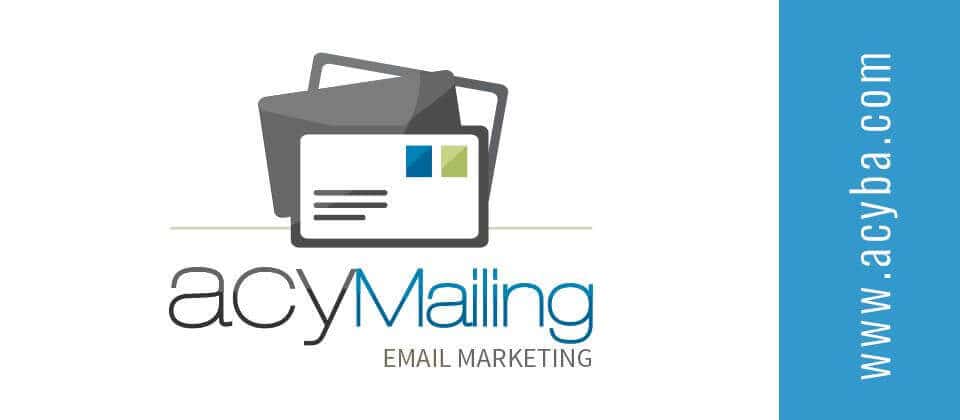 AcyMailing Starter - старт вашей почтовой рекламной кампании