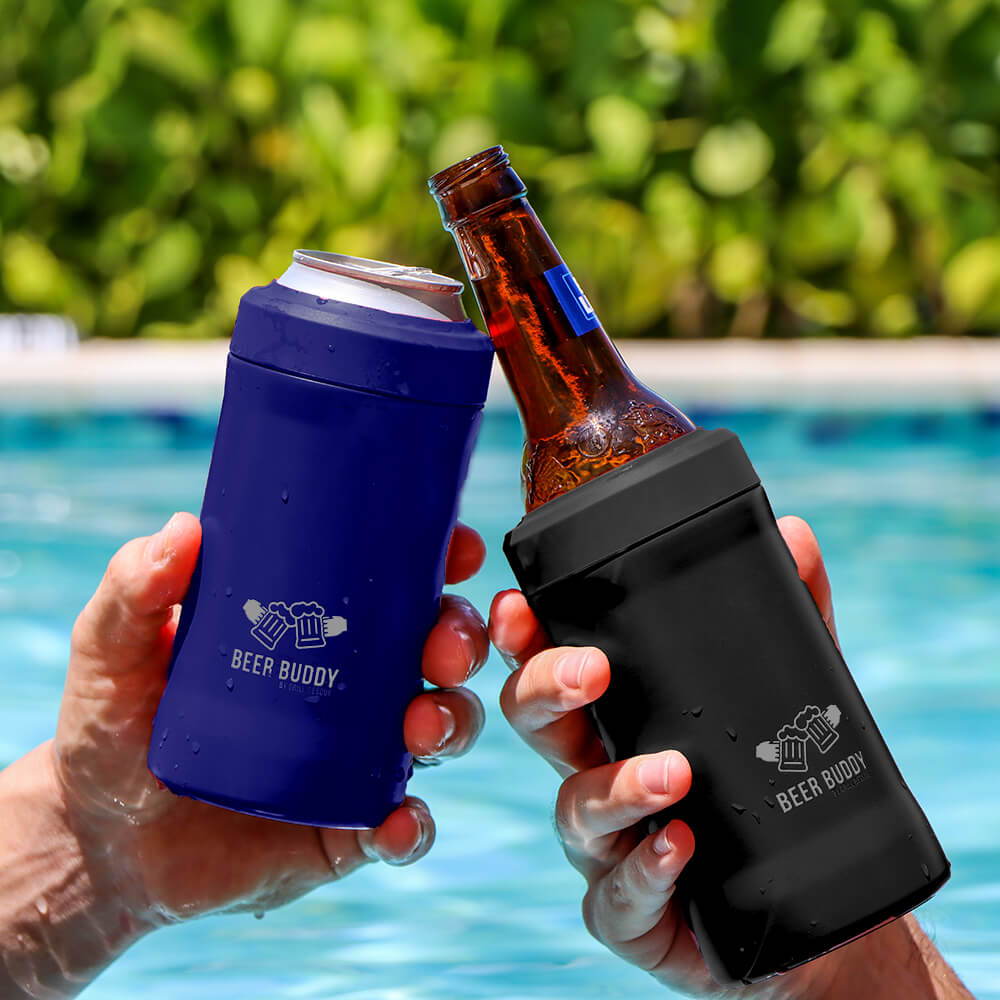 Beer Buddy keeps drinks cold