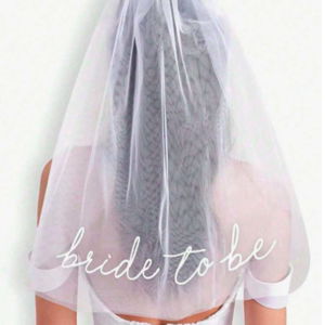 BRIDE TO BE Veil (Shein)