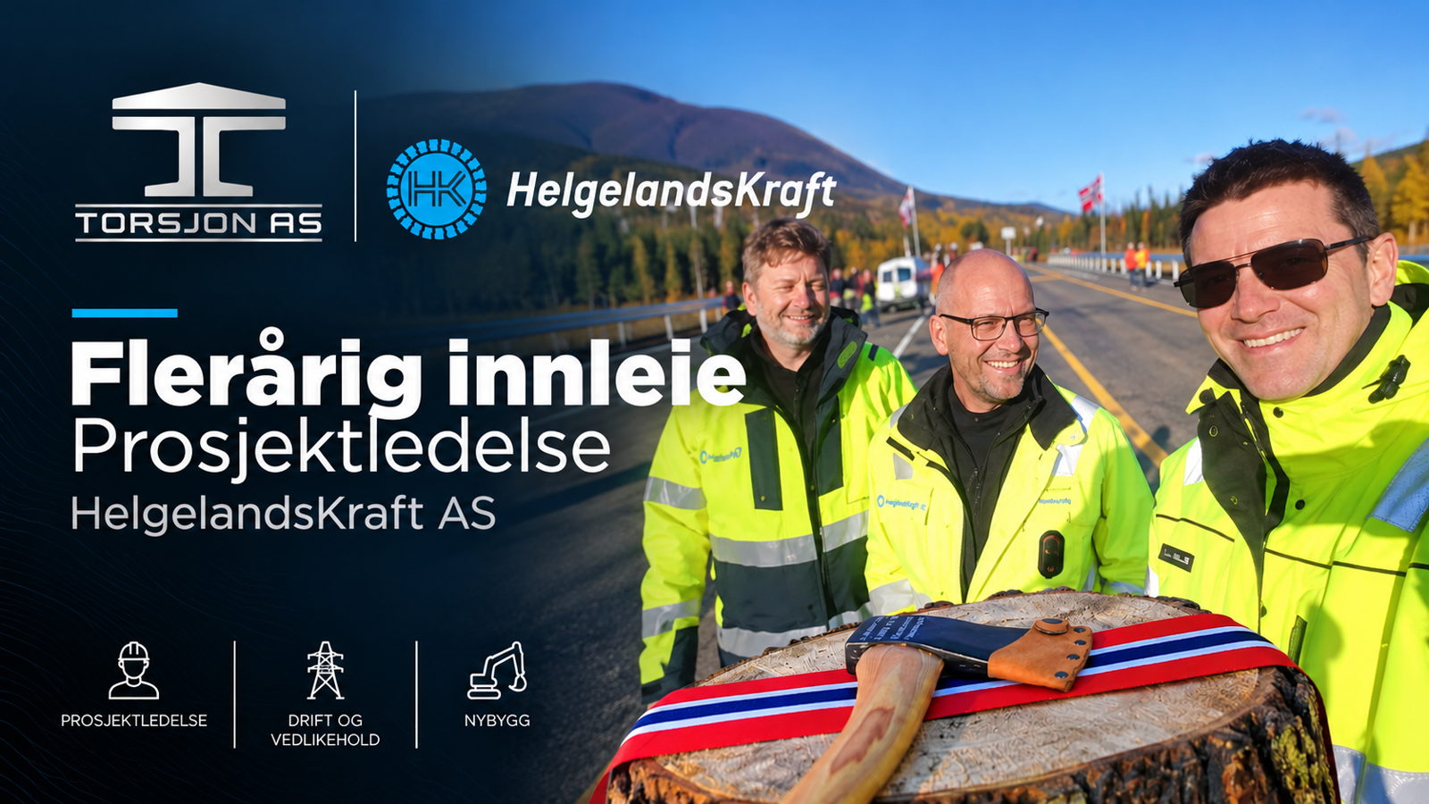 Flerårig Innleie Prosjektleder HelgelandsKraft AS — Torsjon-prosjekt