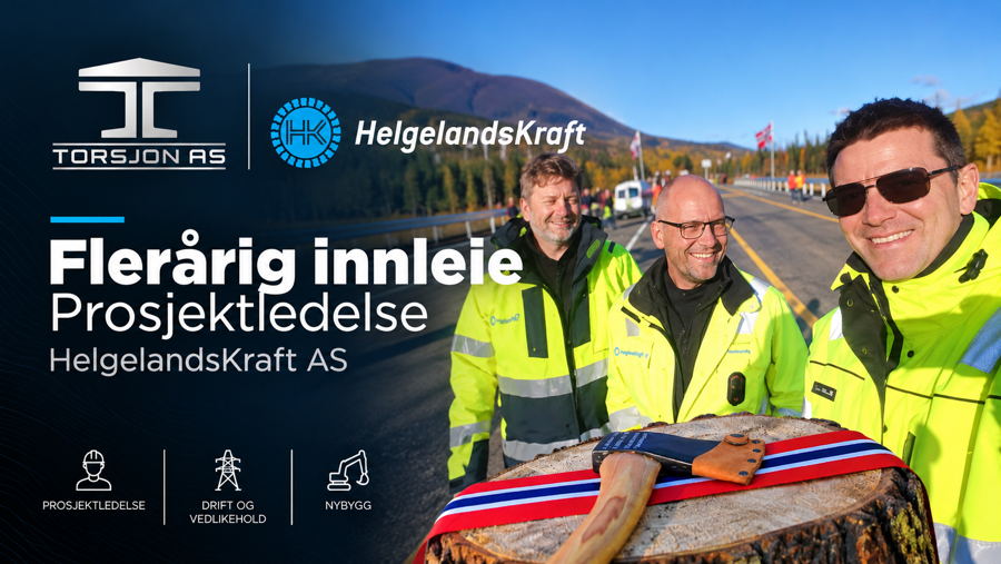Flerårig Innleie Prosjektleder HelgelandsKraft AS
