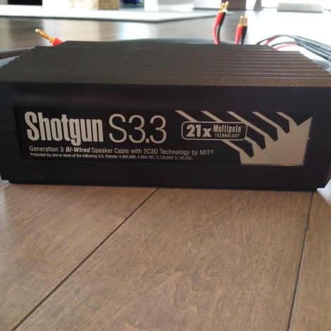 MIT Cables Shotgun S3.3  Biwire speaker cables 65% off