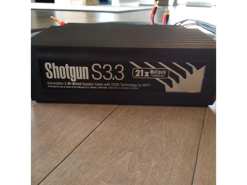 MIT Cables Shotgun S3.3  Biwire speaker cables 65% off