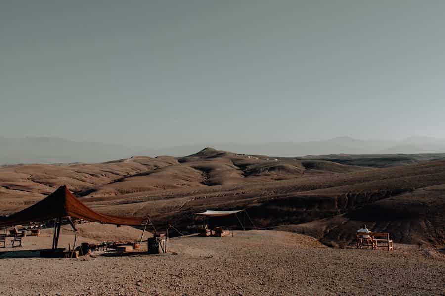 From Marrakech: Agafay Desert Camel Riding & Quad Biking w/ Dinner - photo 1